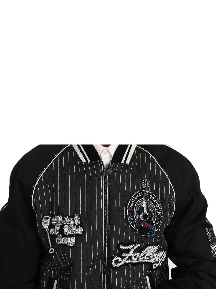 Black DD58 SG62 Sequined Beaded Jacket alternative