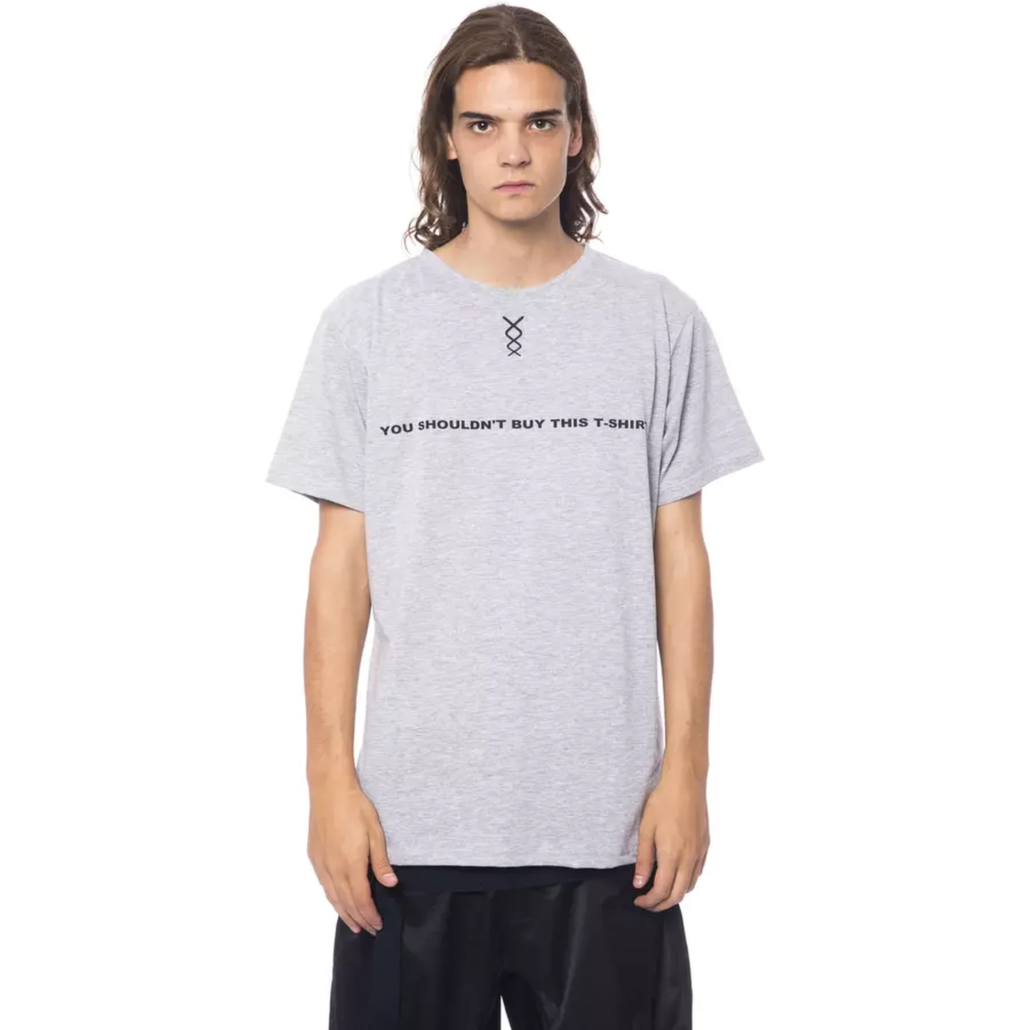 Gray Cotton T-Shirt