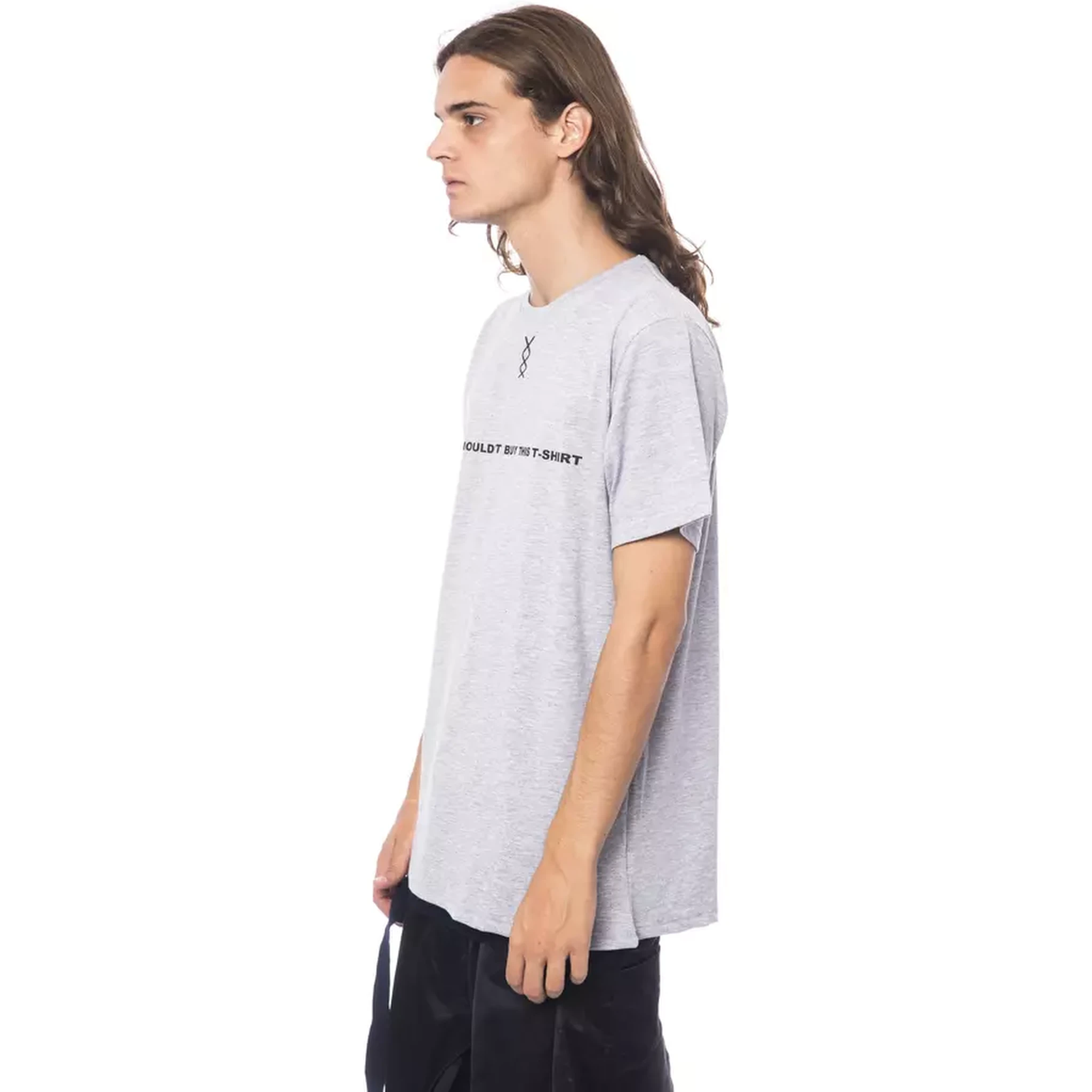 Gray Cotton T-Shirt