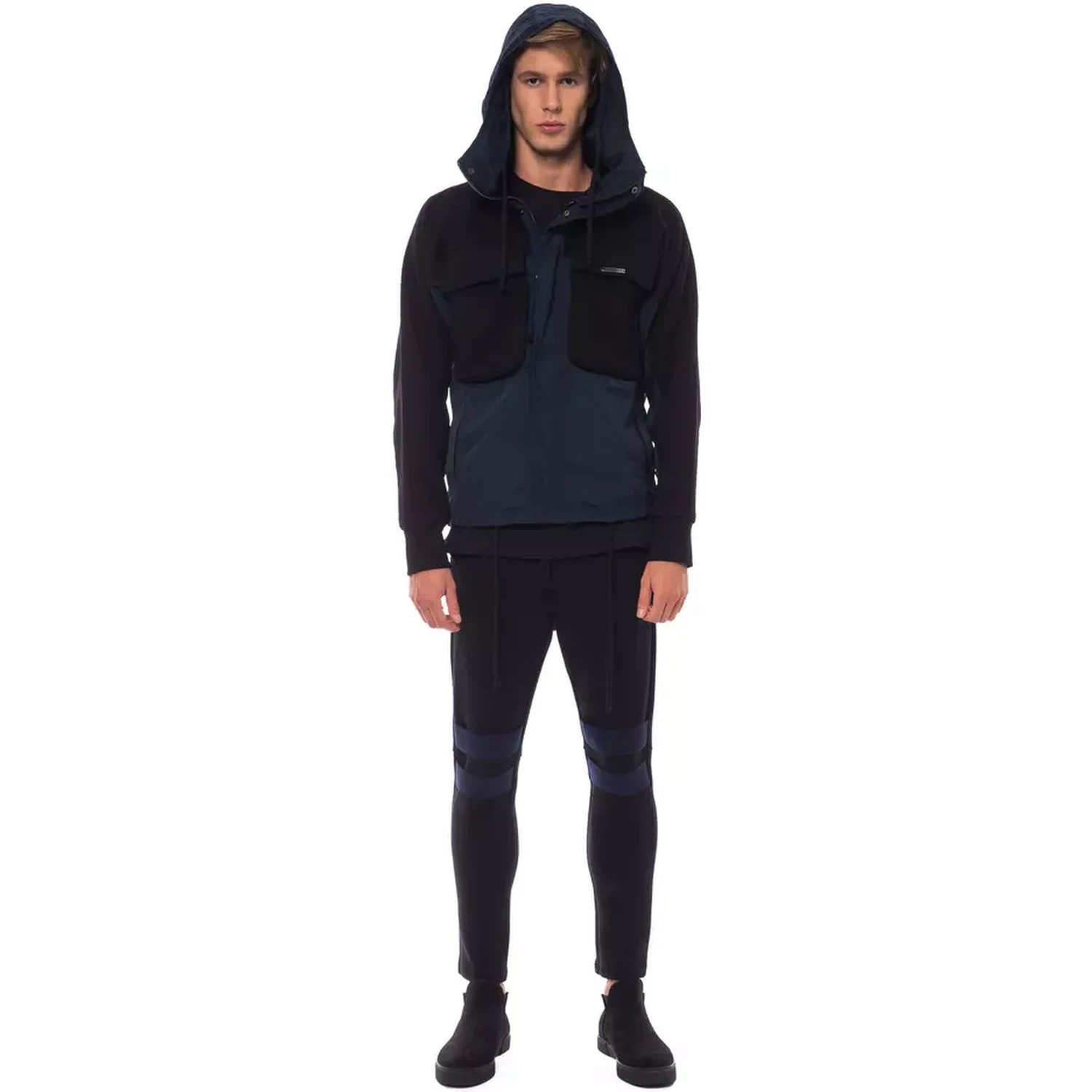 Black Wool Jackets & Coat