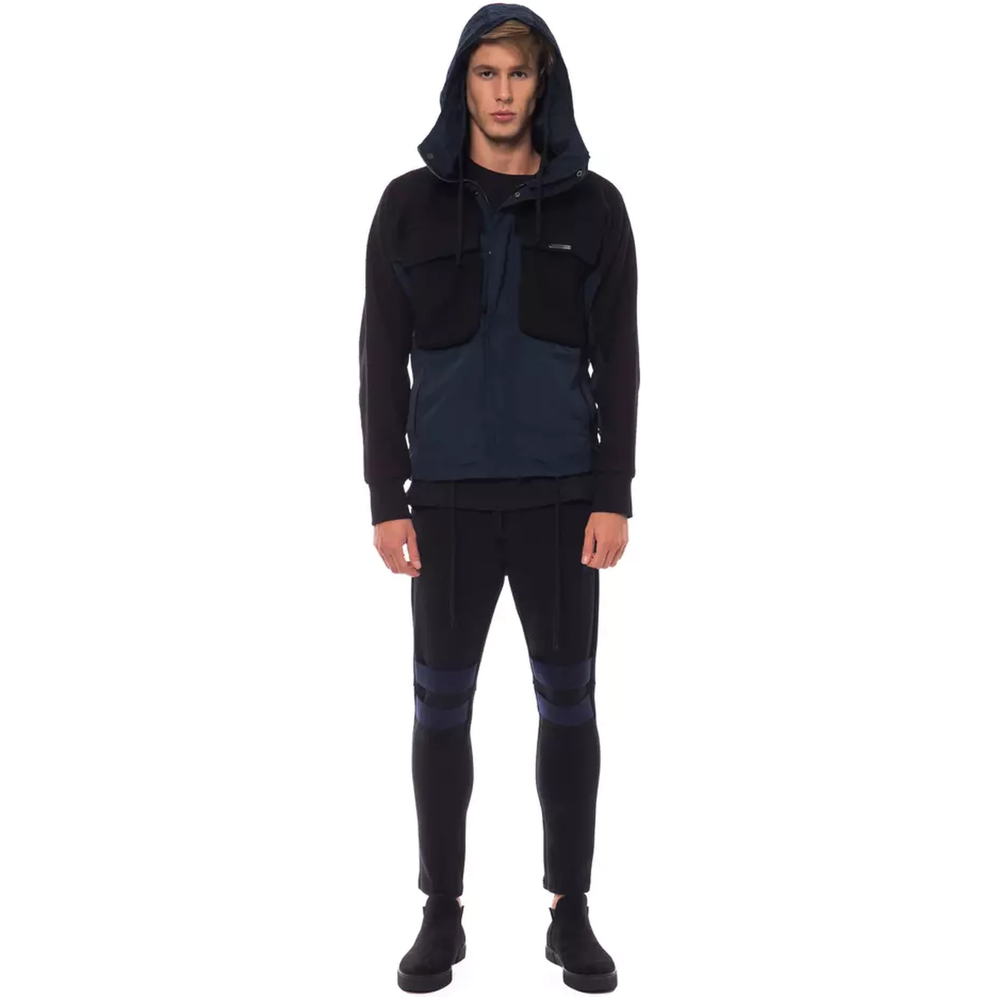 Black Wool Jackets & Coat