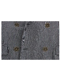 Blue Double Breasted Regular Fit Blazer