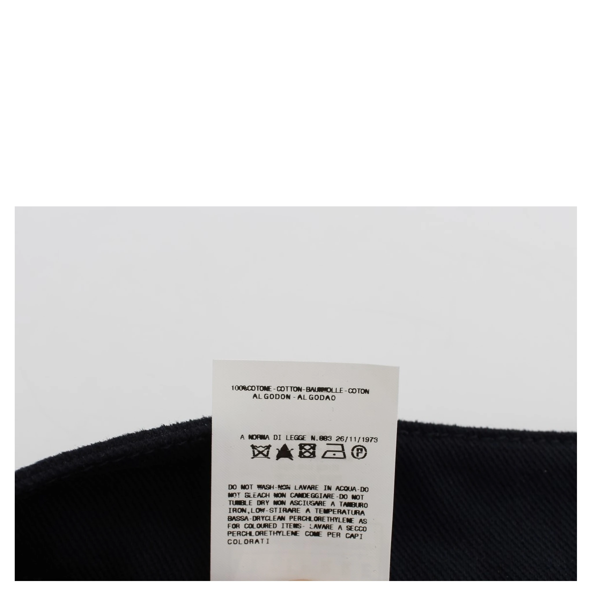 Blue Cotton Denim Mini Skirt