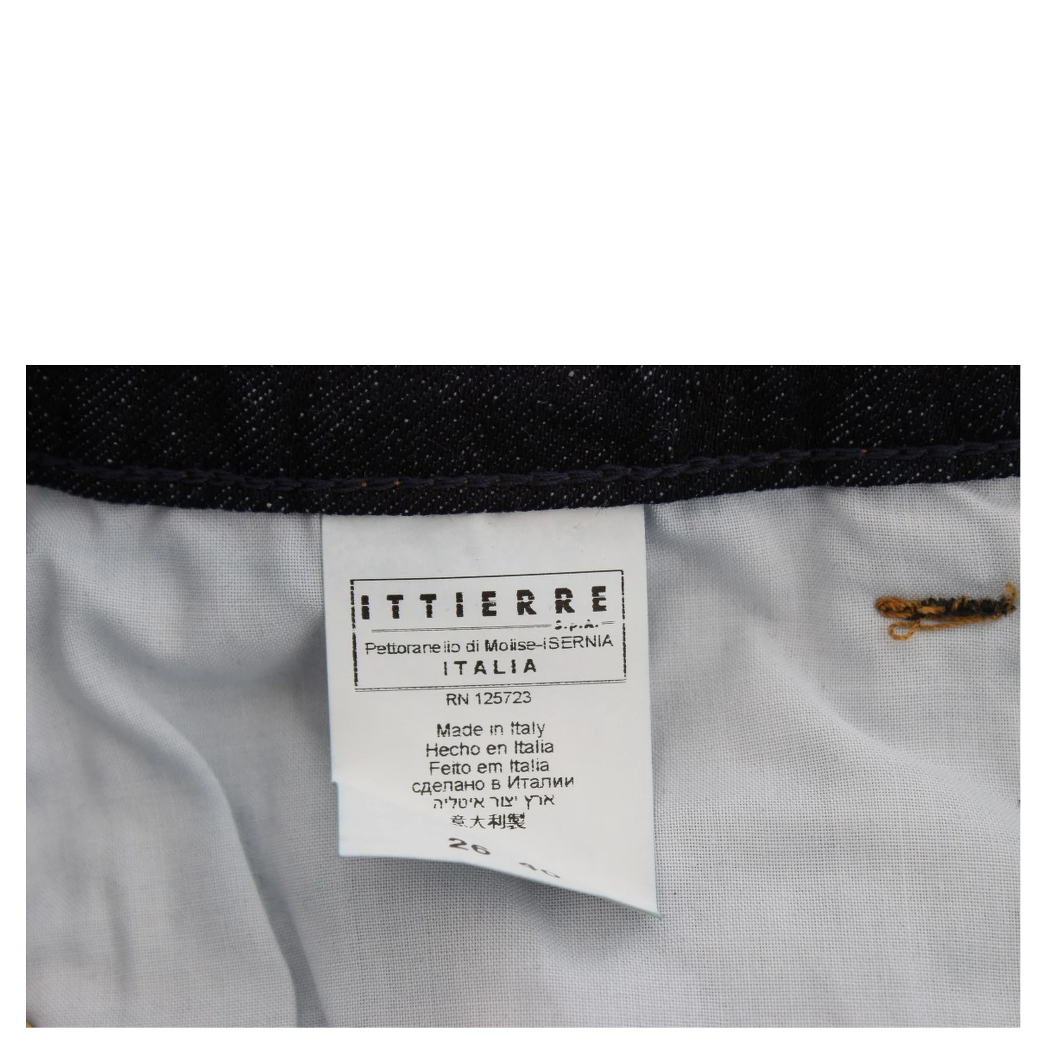 Blue Cotton Slim Fit Bootcut Jeans