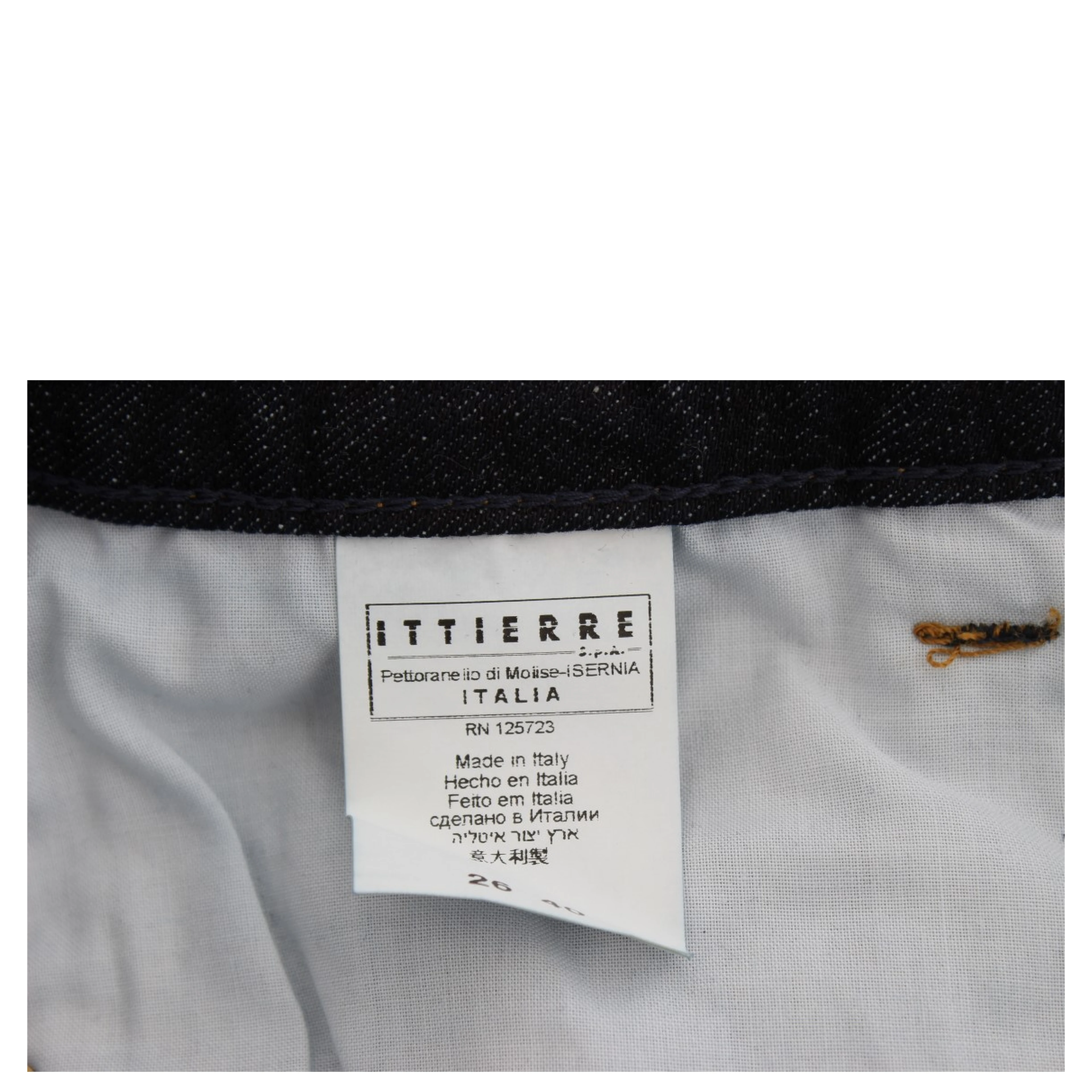 Blue Cotton Slim Fit Bootcut Jeans