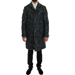 Blue Camouflage Trench Trench