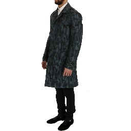 Blue Camouflage Trench Trench