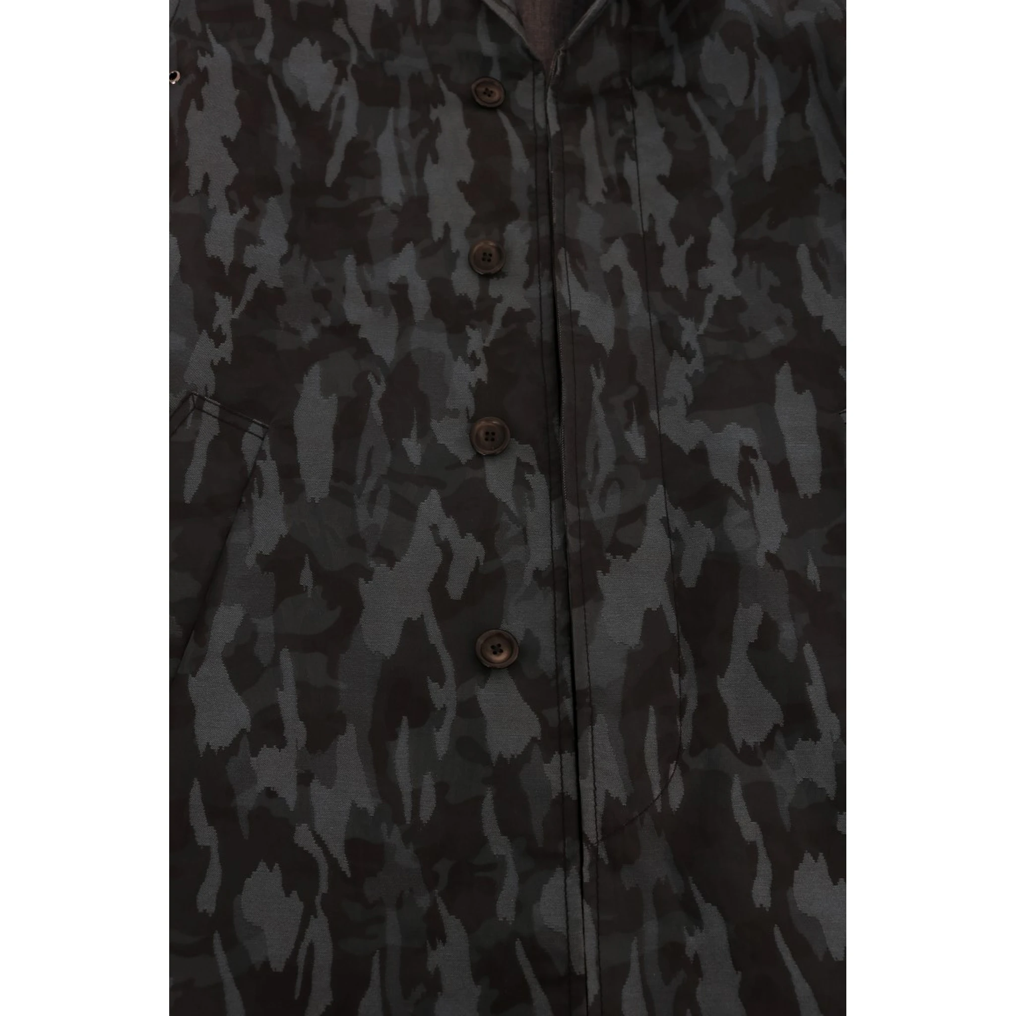 Blue Camouflage Trench Trench