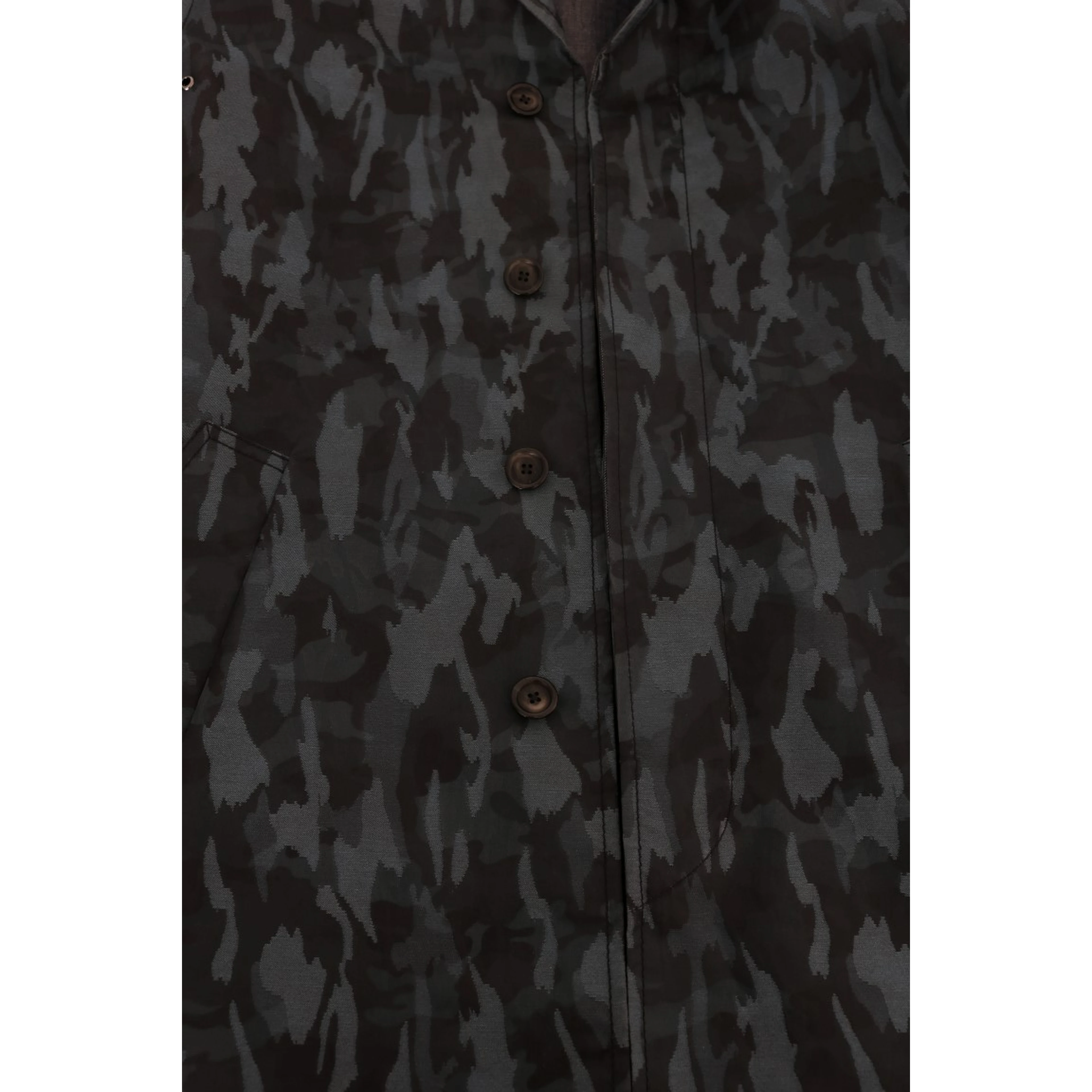Blue Camouflage Trench Trench