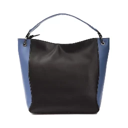 Black Leather Shoulder Bag