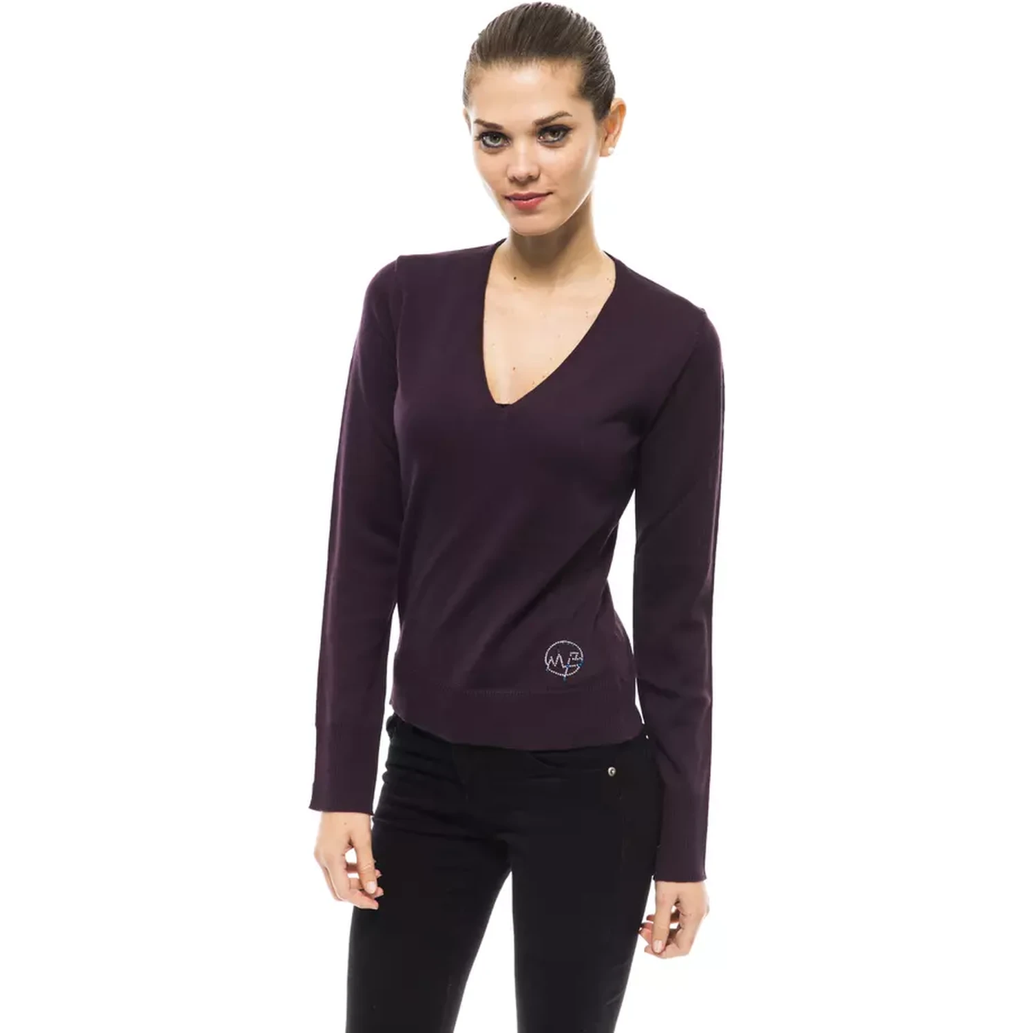 Purple Wool Sweater