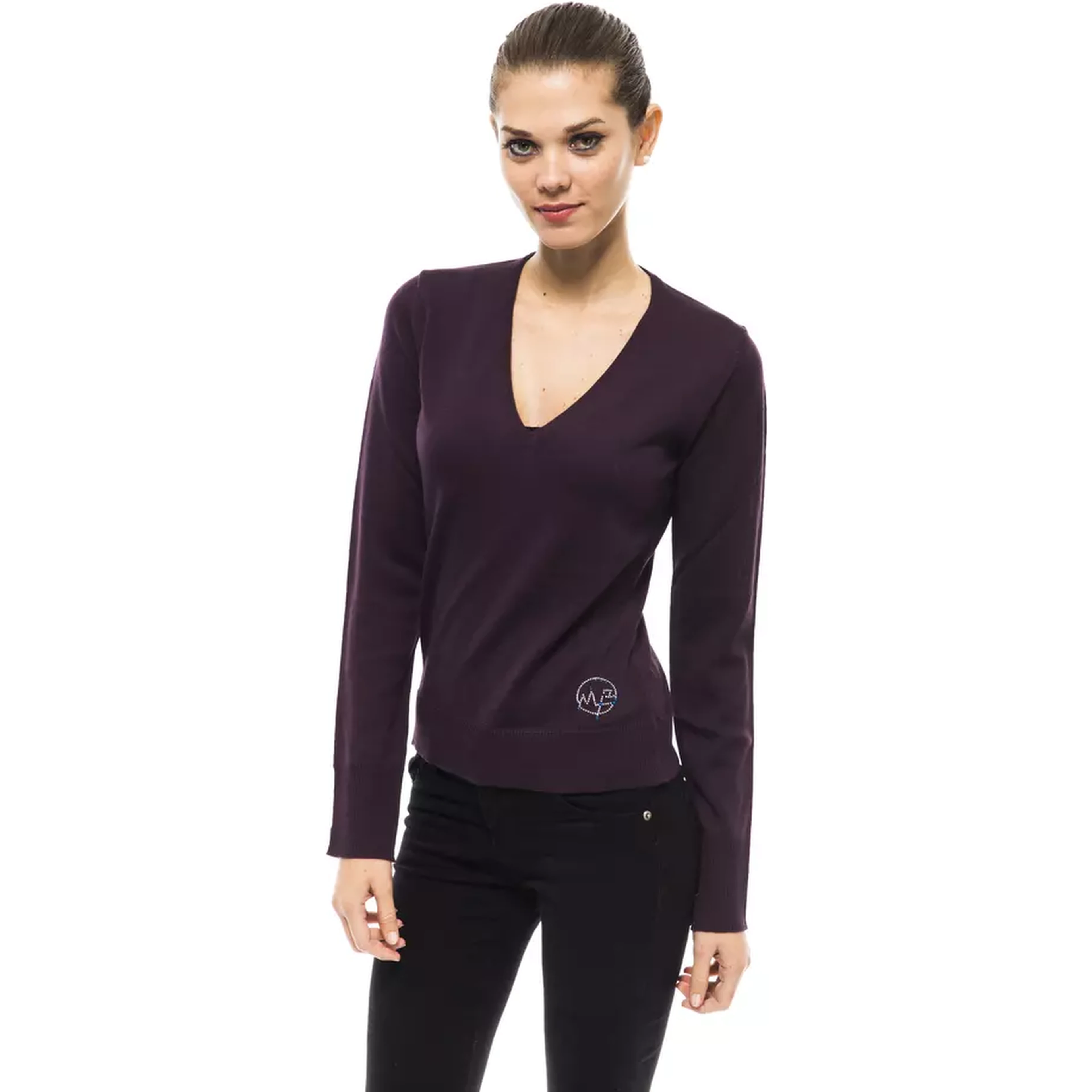Purple Wool Sweater