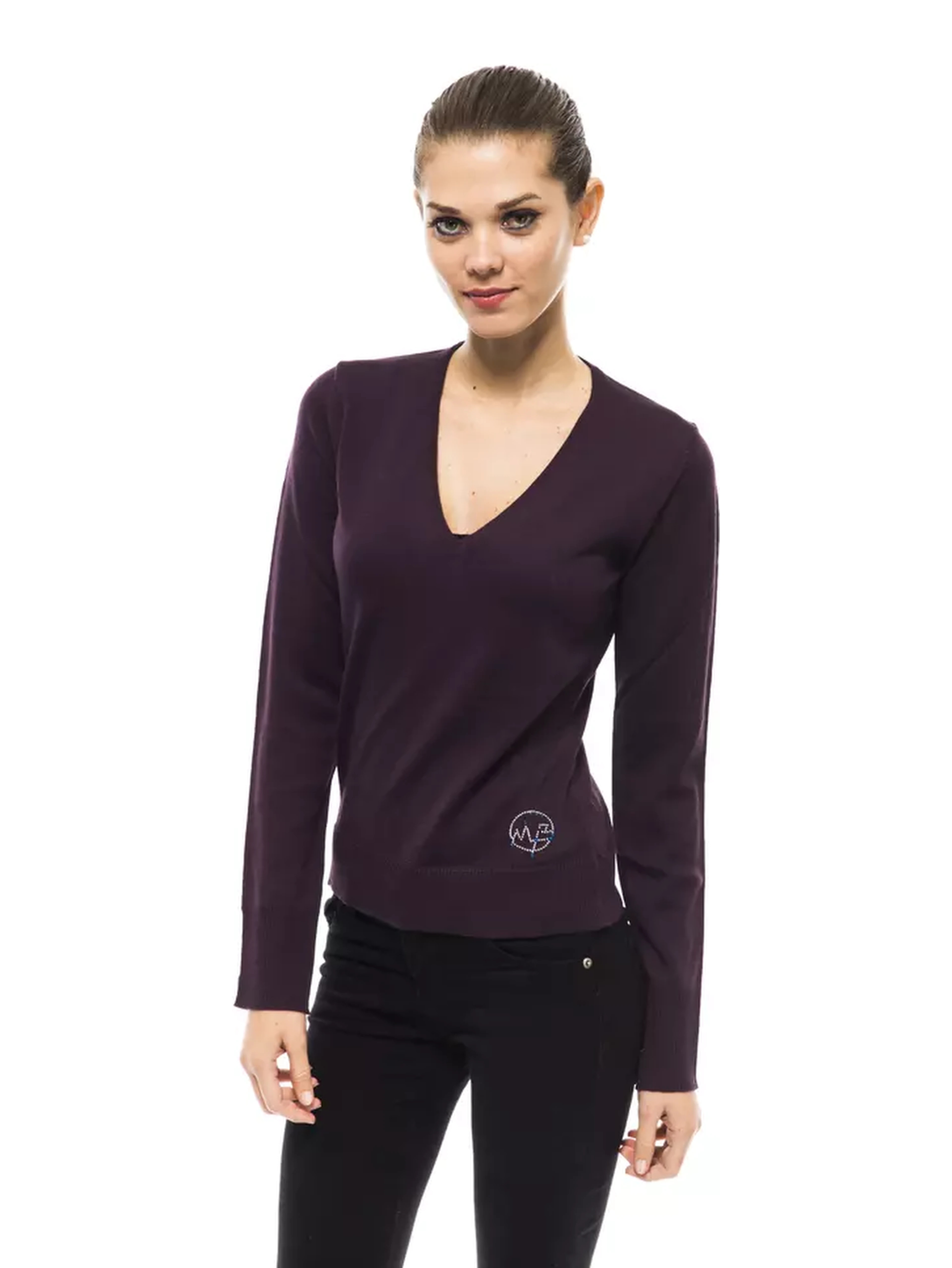 Purple Wool Sweater