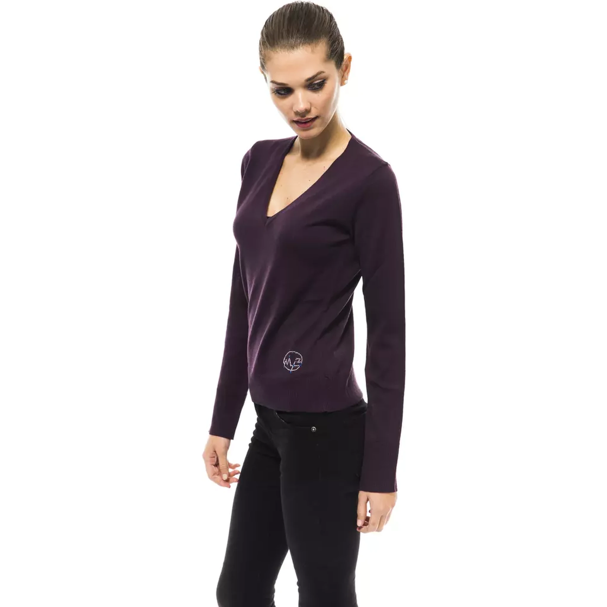 Purple Wool Sweater