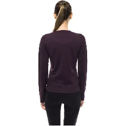 Purple Wool Sweater
