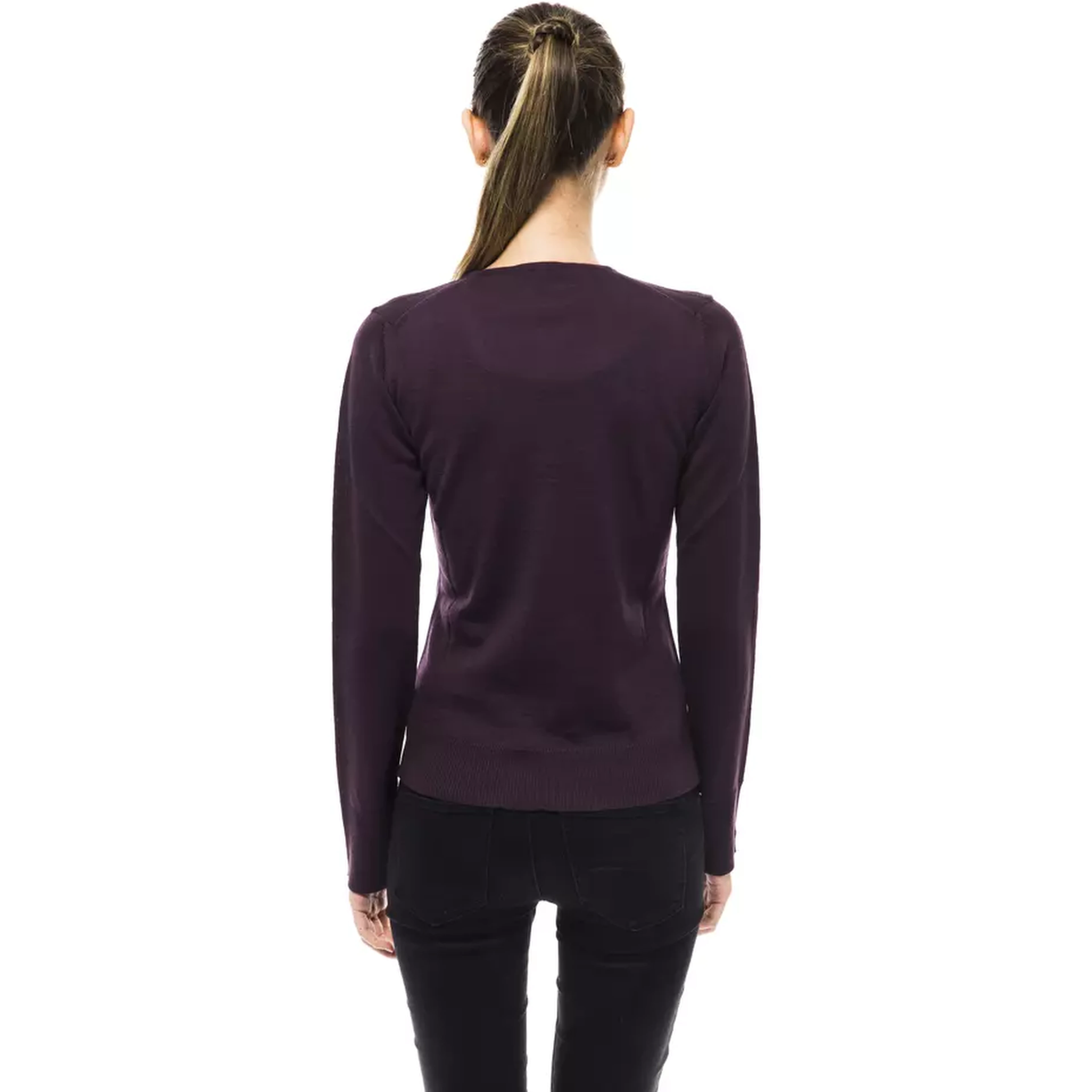 Purple Wool Sweater