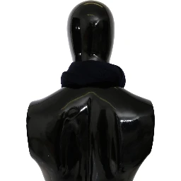 Blue #DGLovesLondon Wrap Shawl Wool Scarf