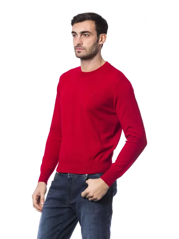 Red Merino Wool Sweater alternative