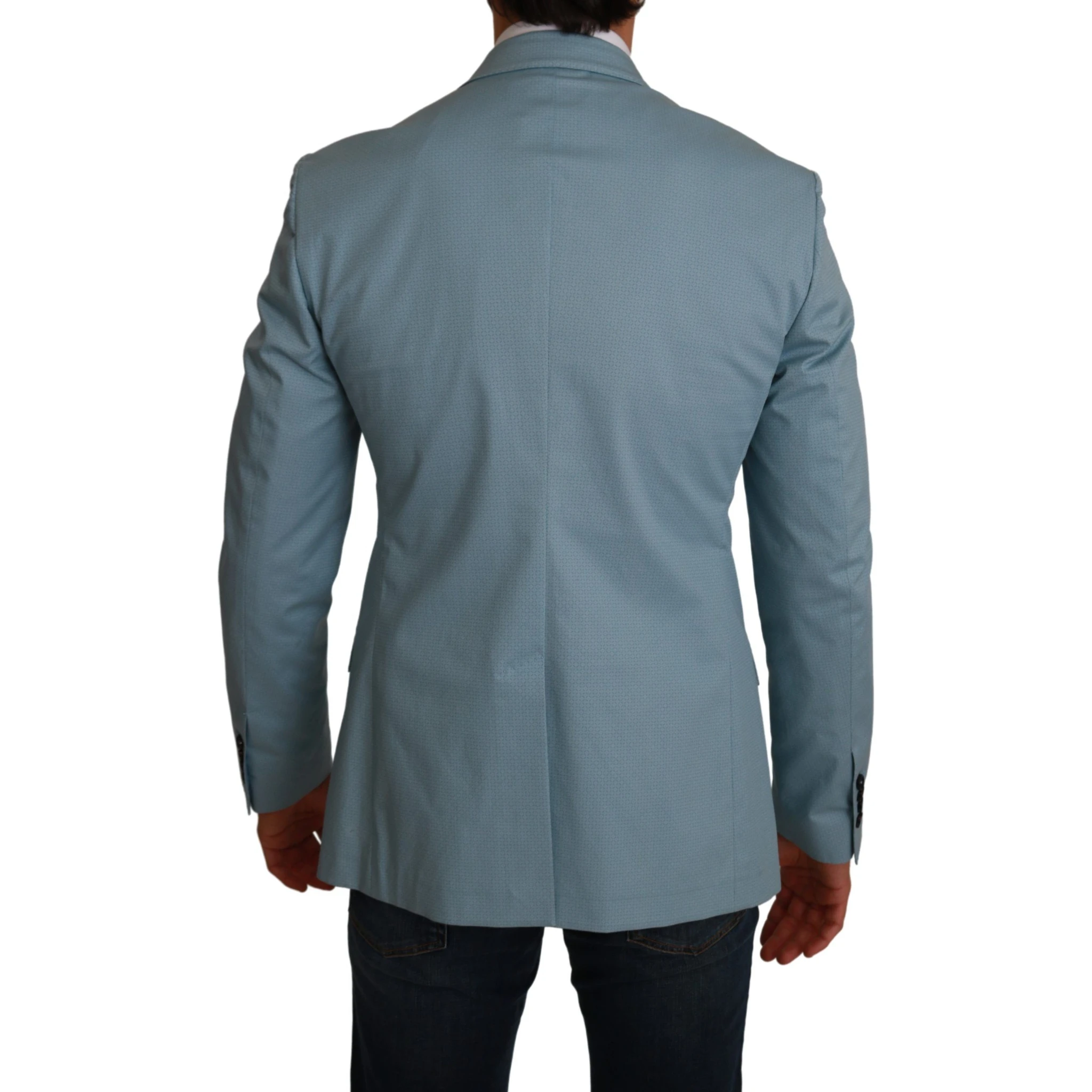 Blue Slim Fit Coat Jacket MARTINI Blazer