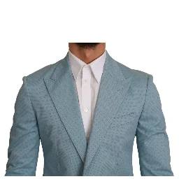 Blue Slim Fit Coat Jacket MARTINI Blazer