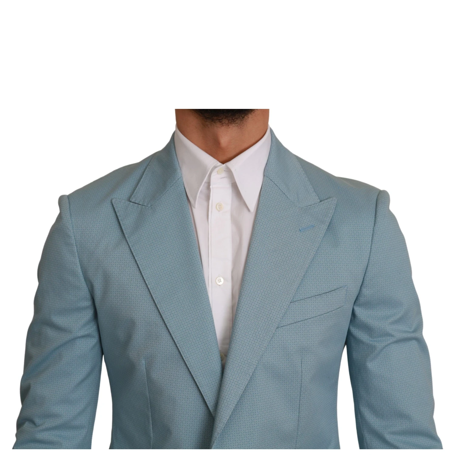 Blue Slim Fit Coat Jacket MARTINI Blazer