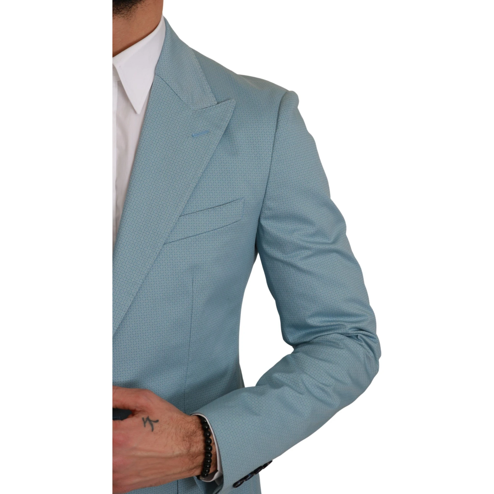 Blue Slim Fit Coat Jacket MARTINI Blazer