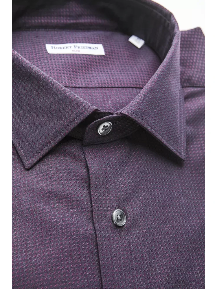 Burgundy Cotton Shirt alternative