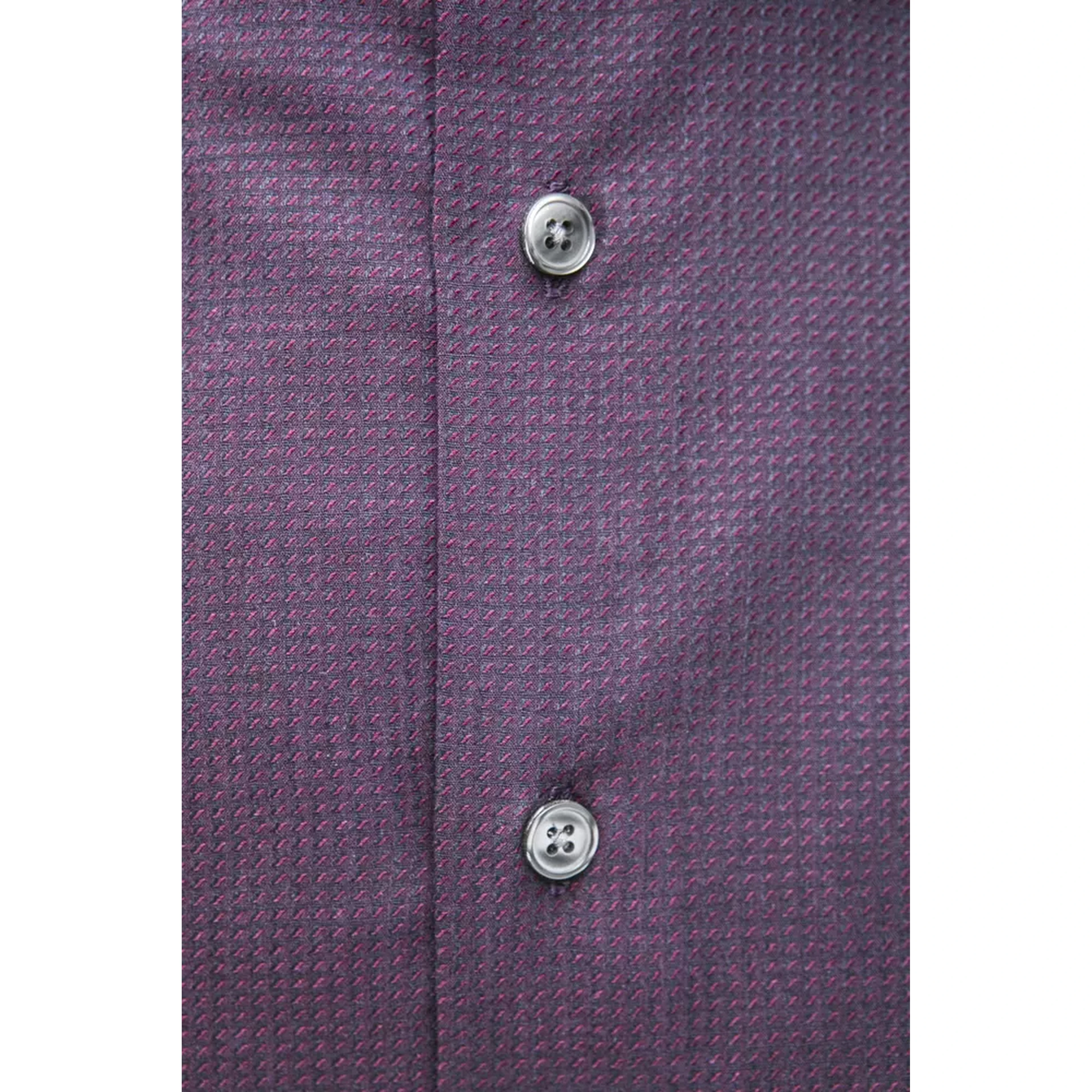 Burgundy Cotton Shirt