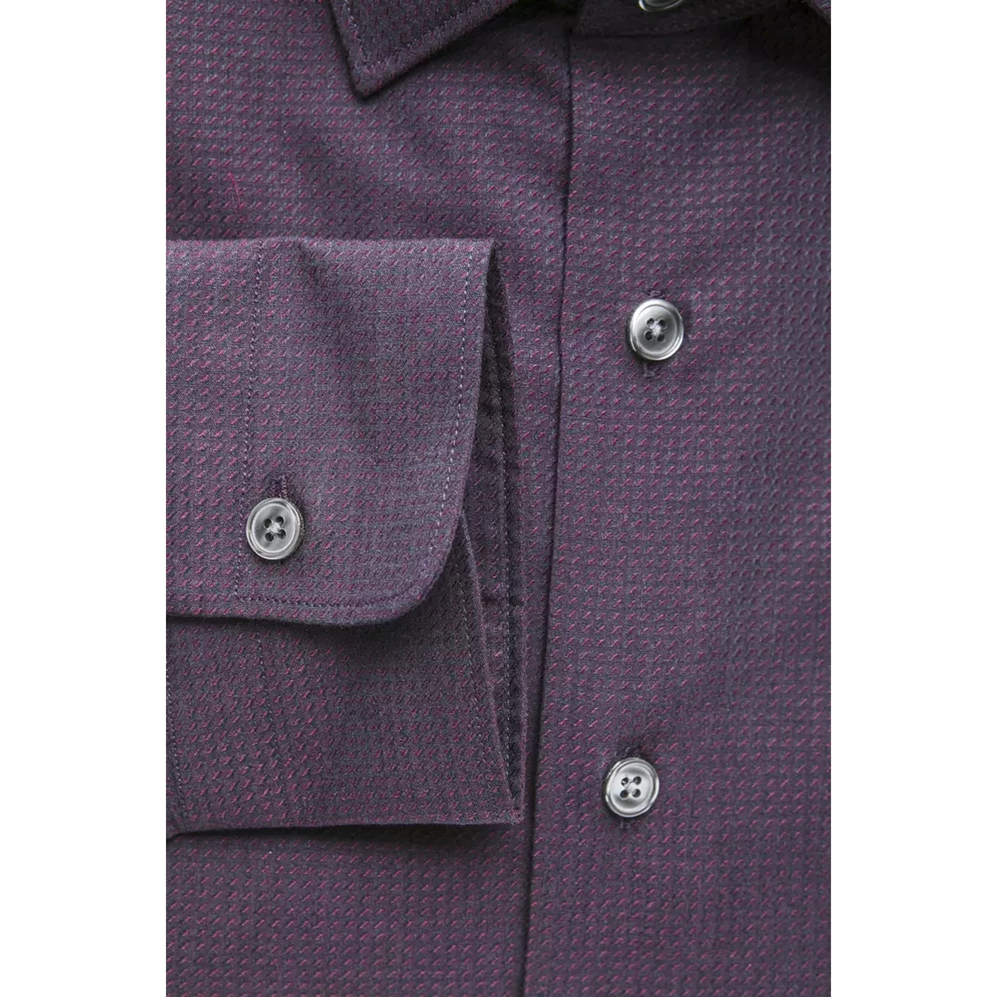 Burgundy Cotton Shirt