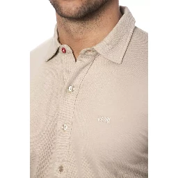 Beige Cotton Shirt