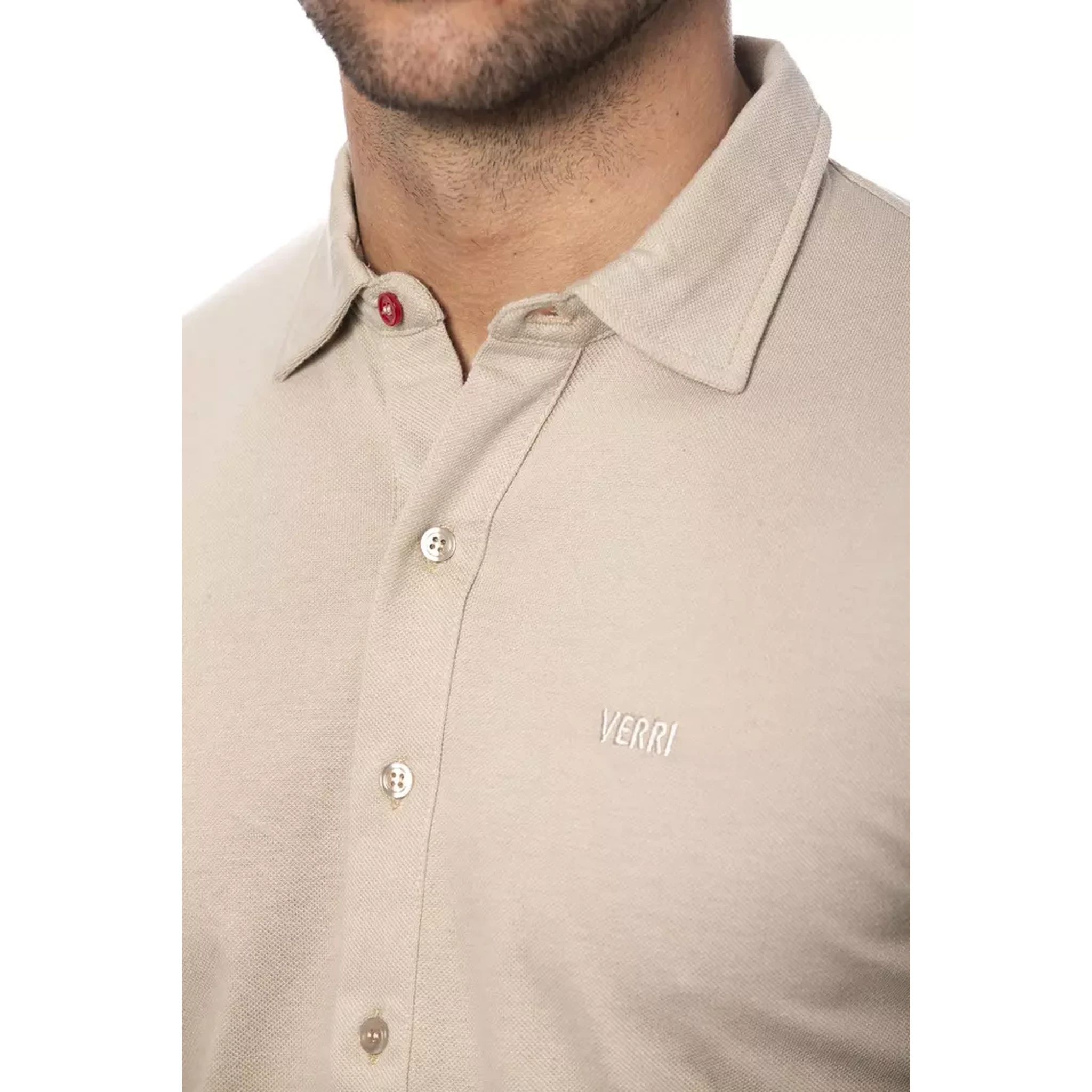 Beige Cotton Shirt