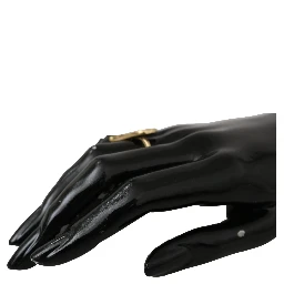 Gold Wing Clear CZ 925 Silver Authentic Women