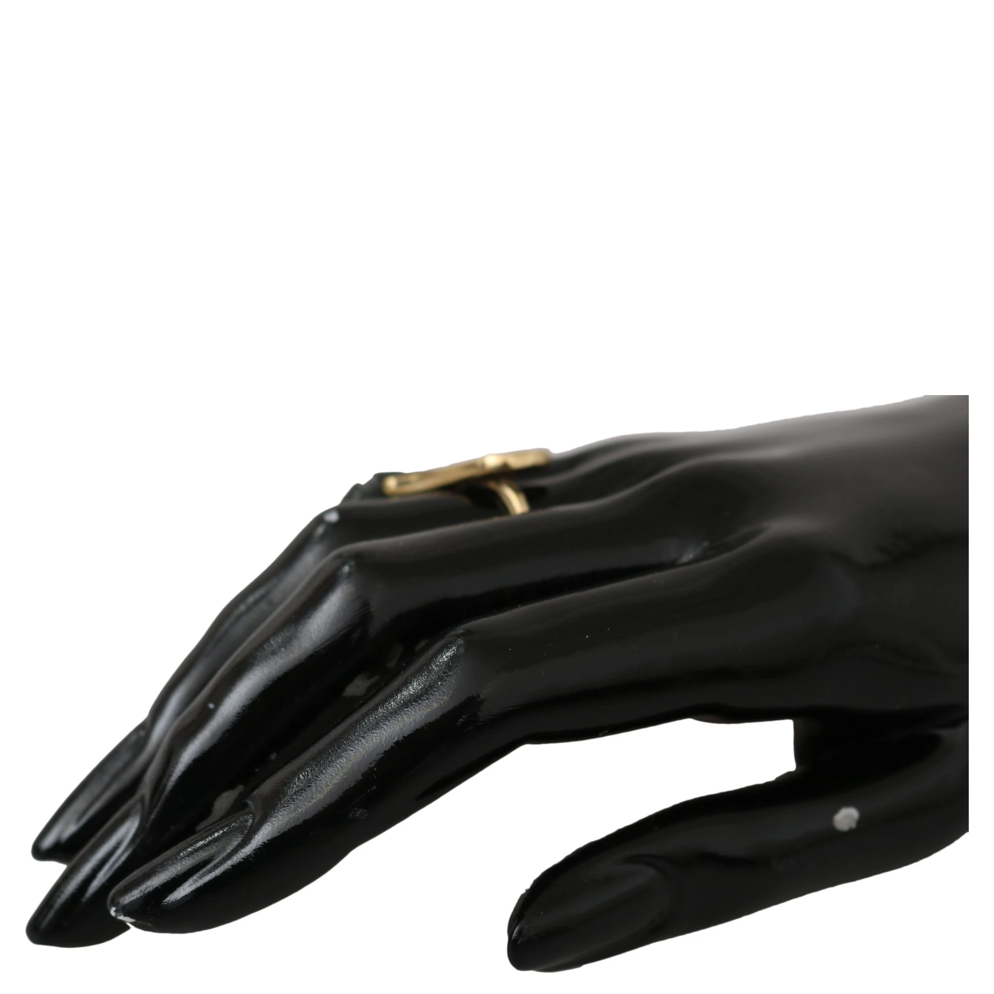 Gold Wing Clear CZ 925 Silver Authentic Women