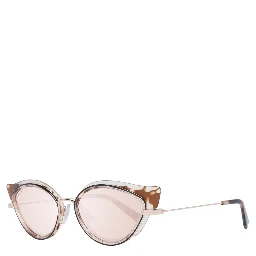 Brown Metal & Plastic Sunglasses
