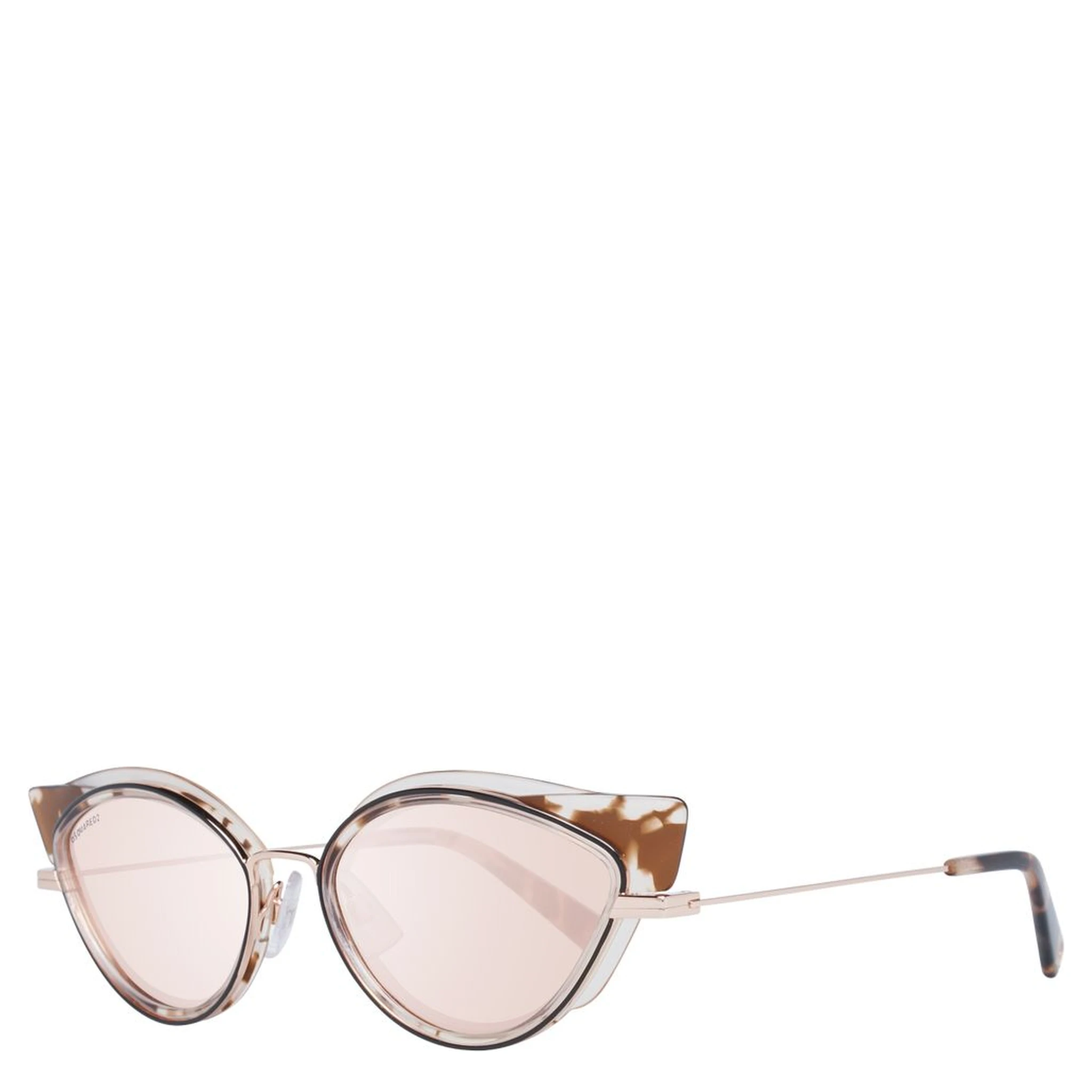 Brown Metal & Plastic Sunglasses