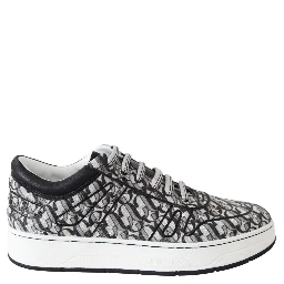 Silver Black Glitter Hawaii Sneakers