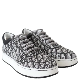 Silver Black Glitter Hawaii Sneakers