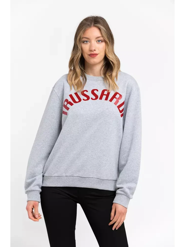 Gray Cotton Sweatshirt