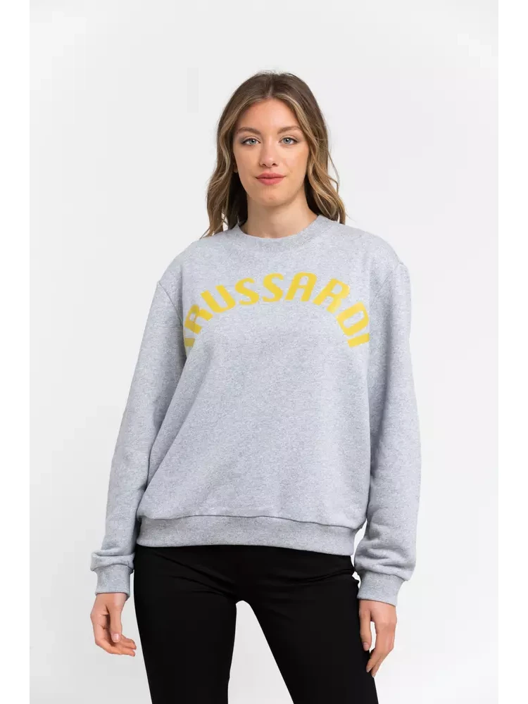Gray Cotton Sweatshirt