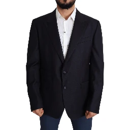 Black Wool Single Breasted NAPOLI Blazer