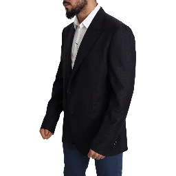 Black Wool Single Breasted NAPOLI Blazer