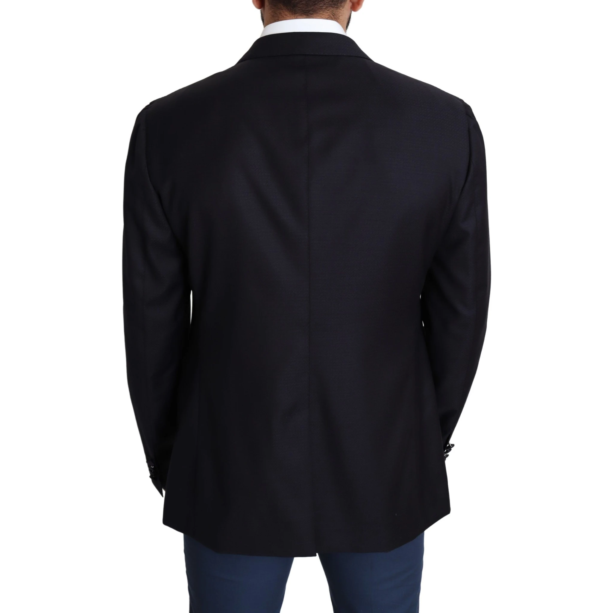 Black Wool Single Breasted NAPOLI Blazer
