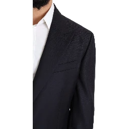 Black Wool Single Breasted NAPOLI Blazer