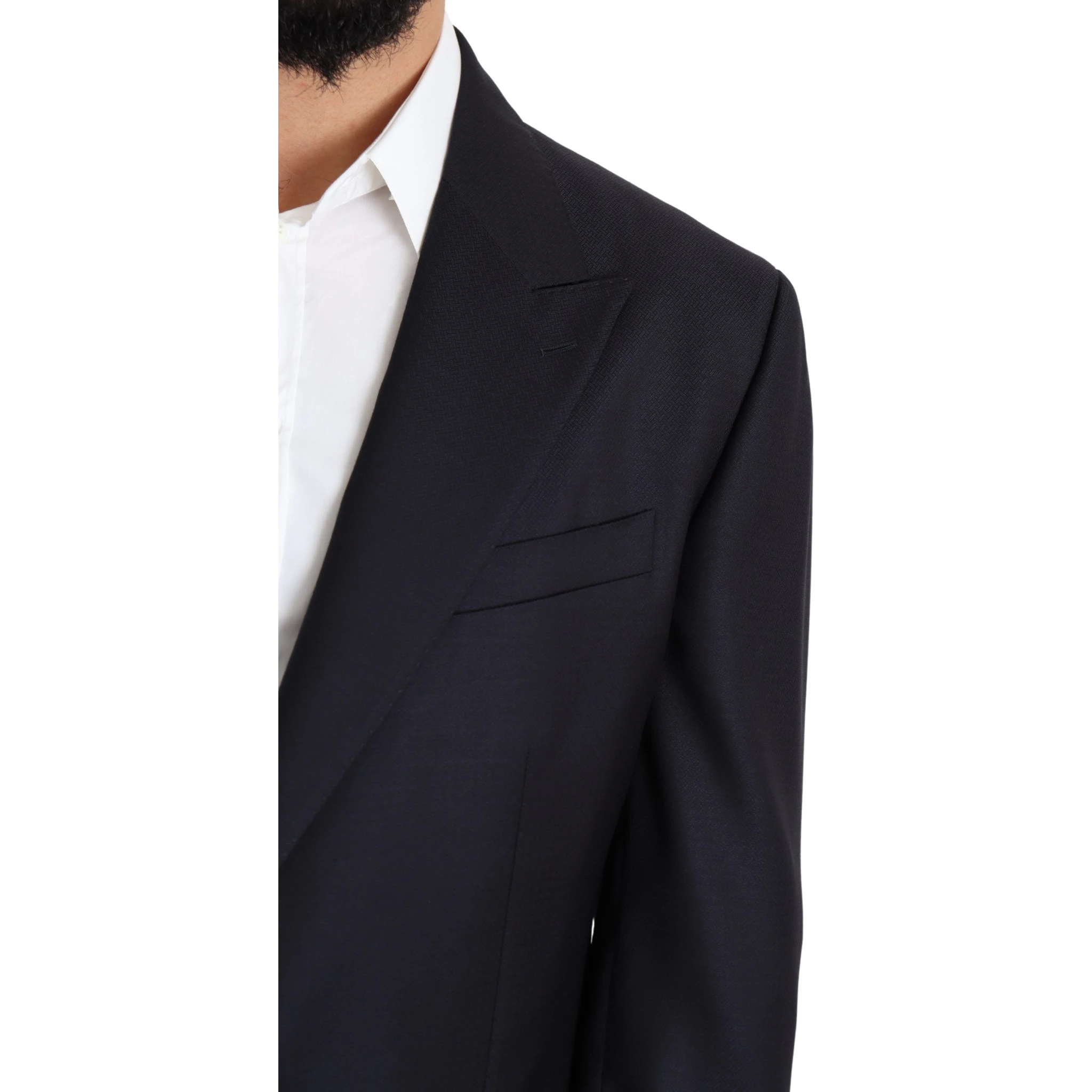 Black Wool Single Breasted NAPOLI Blazer