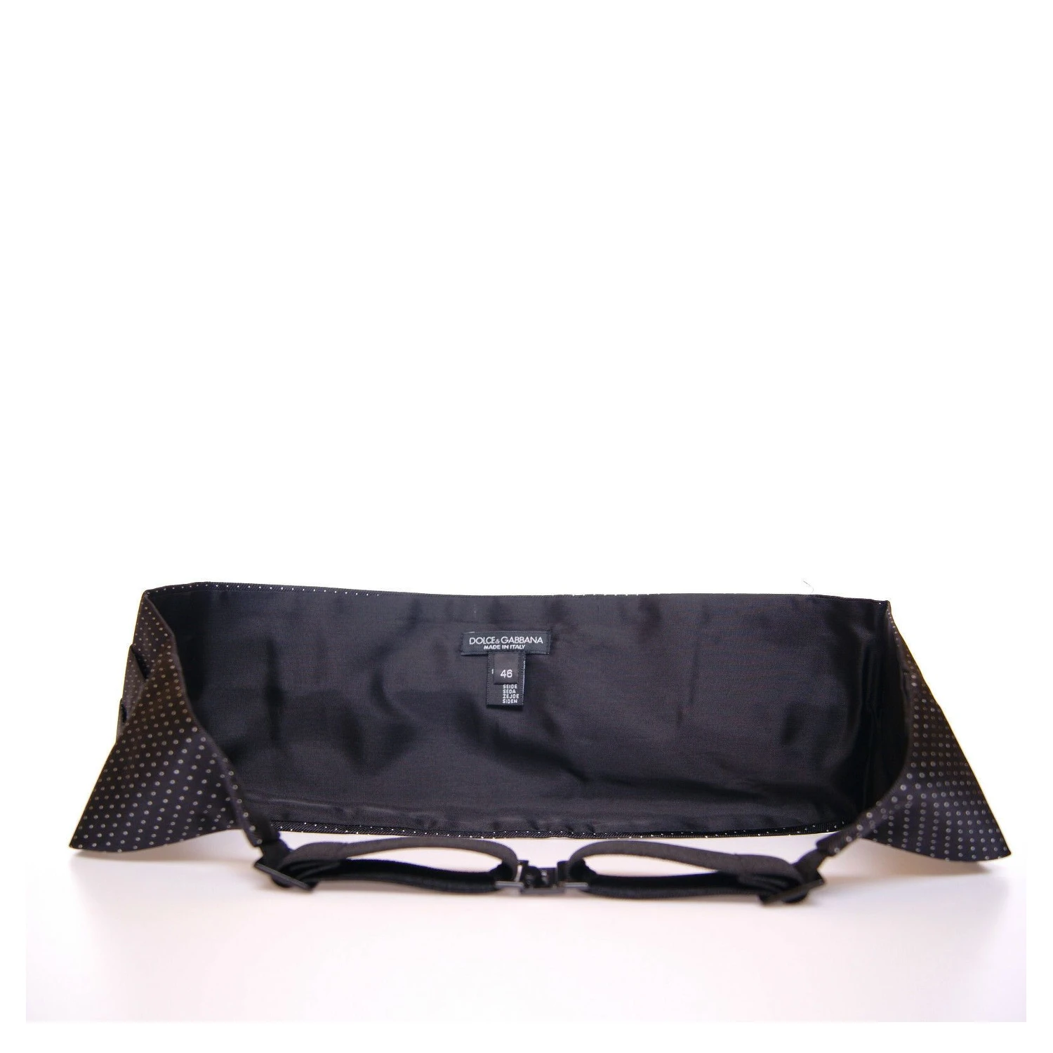 Black Waist Smoking Tuxedo Cummerbund Belt