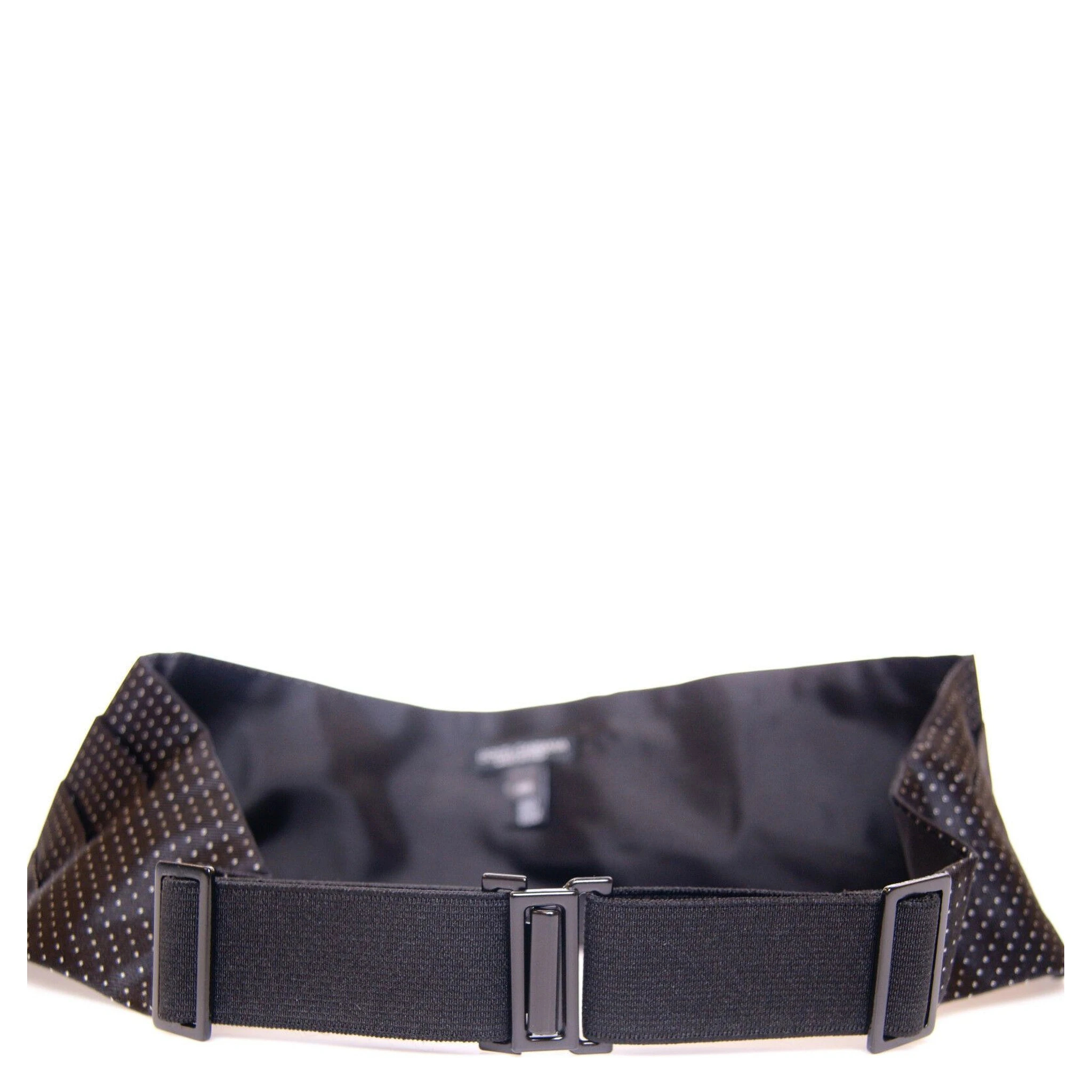 Black Waist Smoking Tuxedo Cummerbund  Belt