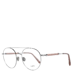 Silver Metal & Leather Glasses (Frames)