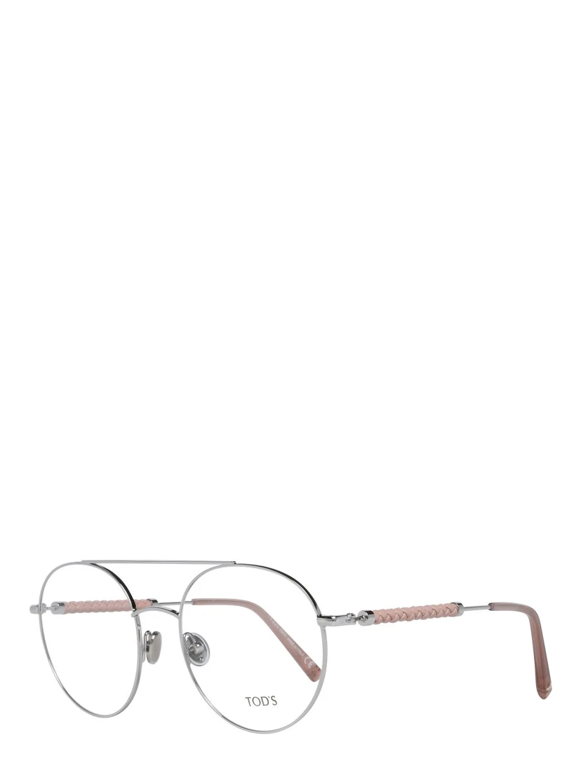 Silver Metal & Leather Glasses (Frames)