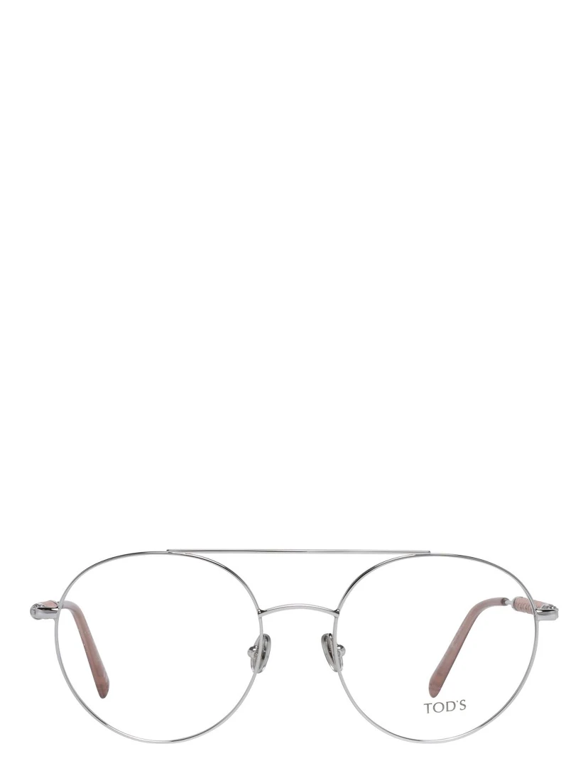 Silver Metal & Leather Glasses (Frames)