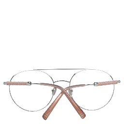 Silver Metal & Leather Glasses (Frames)
